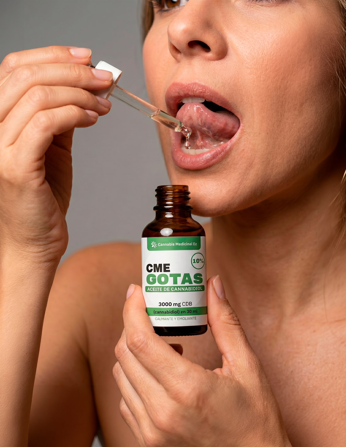 Cuántas Gotas de CBD Tomar | Guía de Dosificación CME Gotas de cannabis 10% CBD