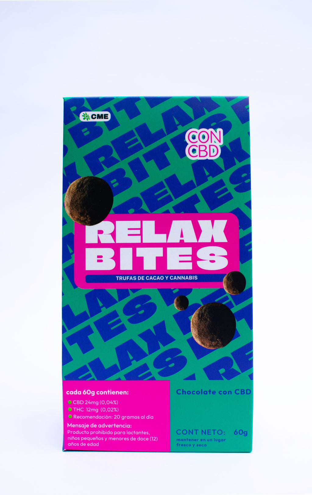 Relax Bites | Trufas de Cacao y Cannabis
