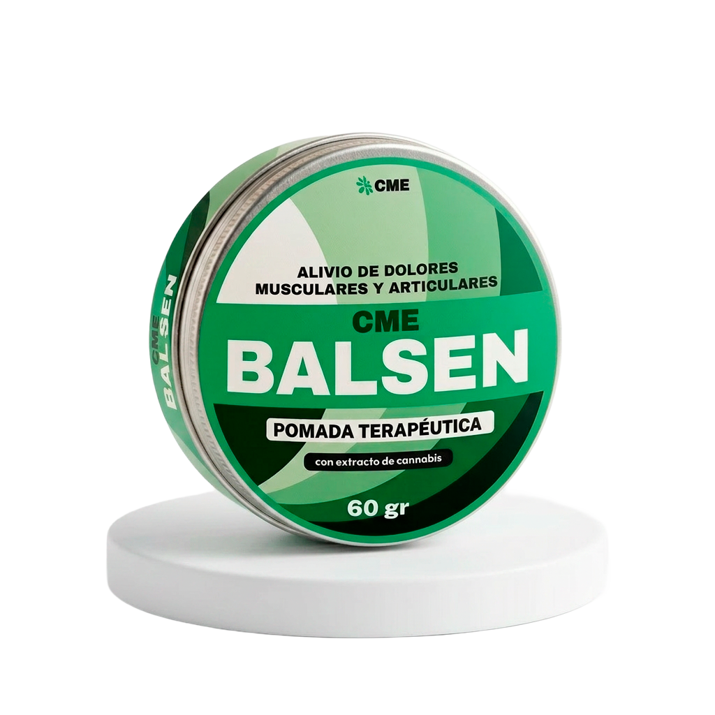 CME Balsen — Pomada herbal con cannabis, árnica y caléndula